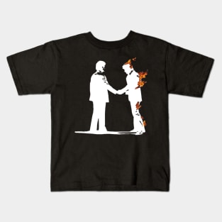 PF Handshake Silhouette Kids T-Shirt